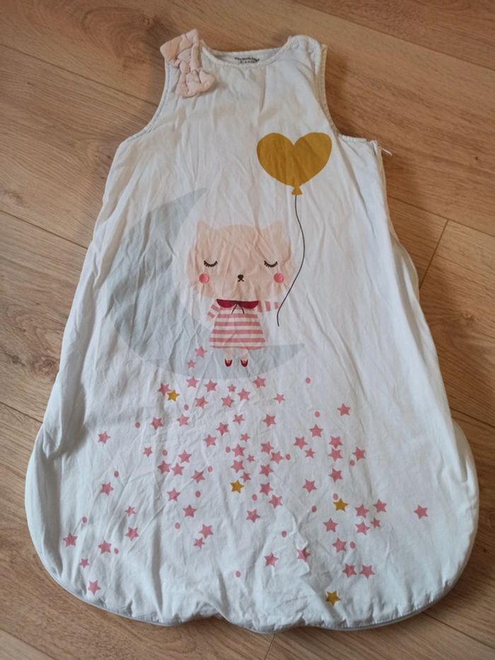 Turbulette légère Printemps-été Blanche - Vert Baudet 0-6 mois - Très bon état