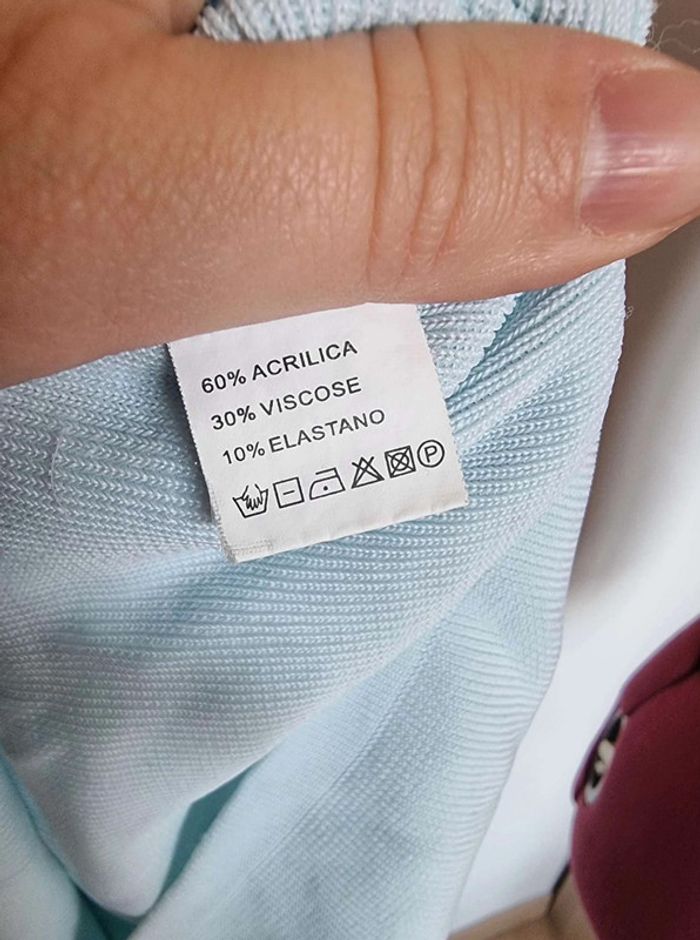 T-shirt  bleu clair - taille  unique  -  xy  xiong  ye - photo numéro 4