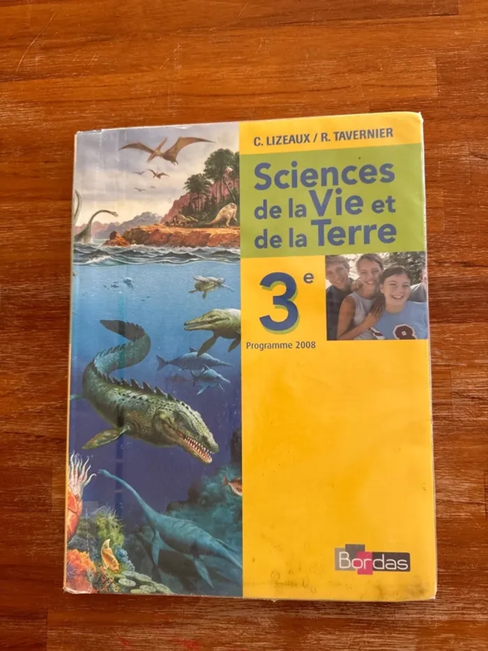 Livre SVT, troisième