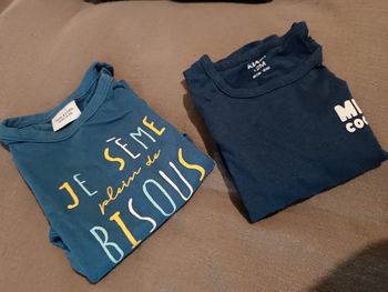 T shorts longues manches