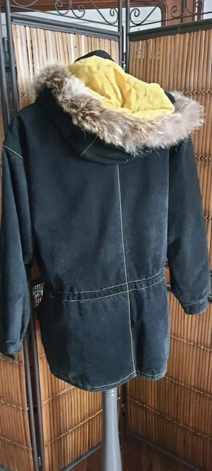 Blouson femme cuir noir "RT International" taille L - photo numéro 4