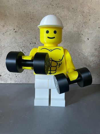 Figurine Lego Gym Musculation