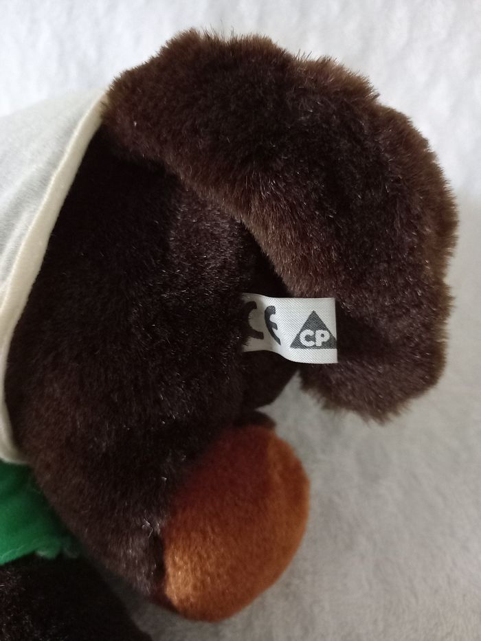 Peluche singe ballon CP international Colmar - photo numéro 2