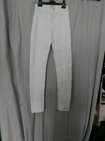 Jean skinny blanc