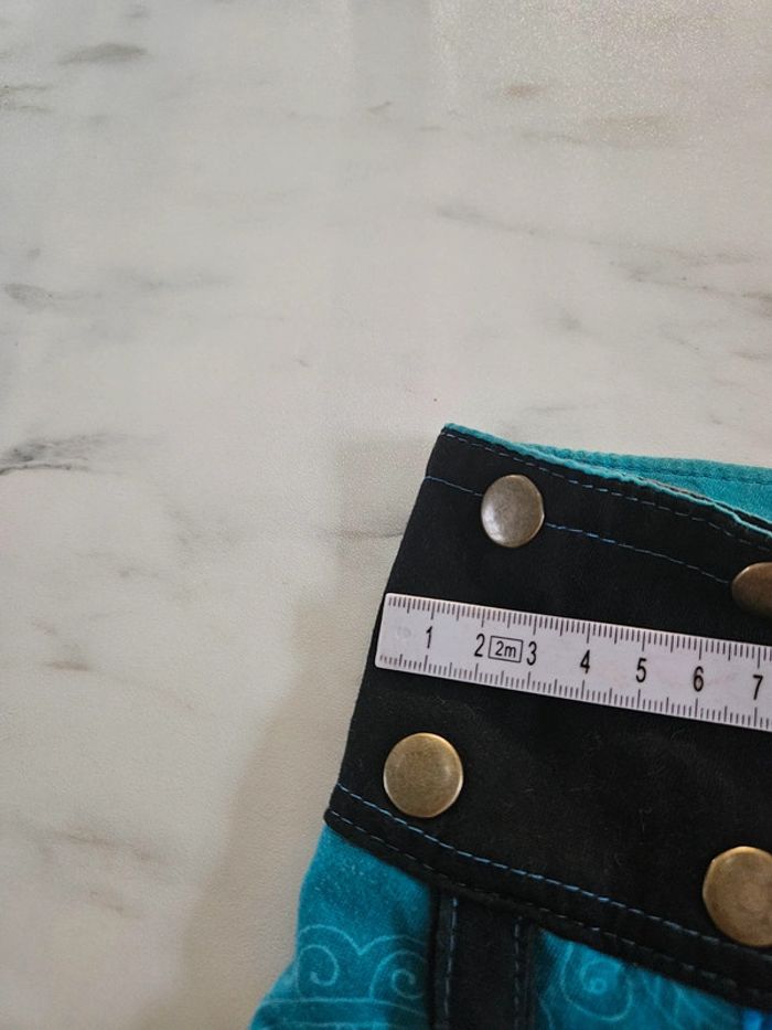 Jupe porte feuille réversible multicolore taille unique - photo numéro 12