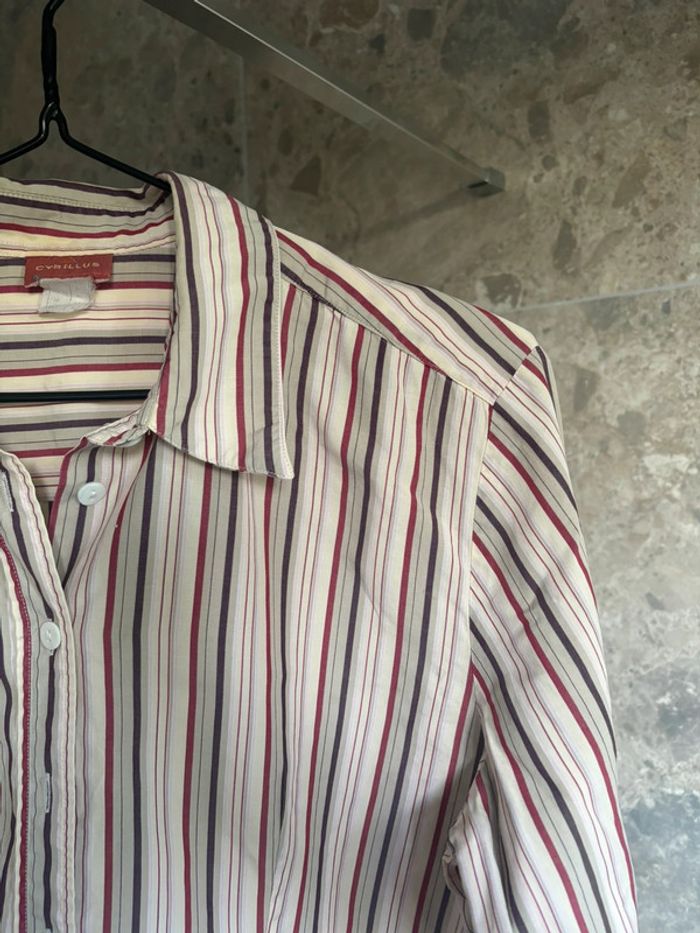 Chemise à rayures Cyrillus