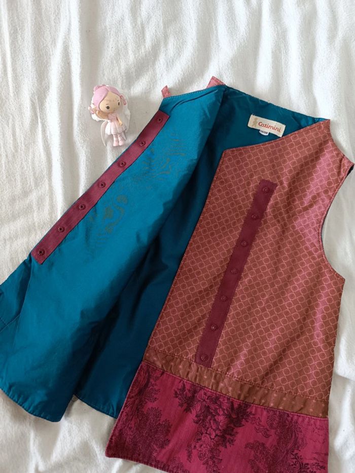 Blouse bordeaux Catimini - photo numéro 2