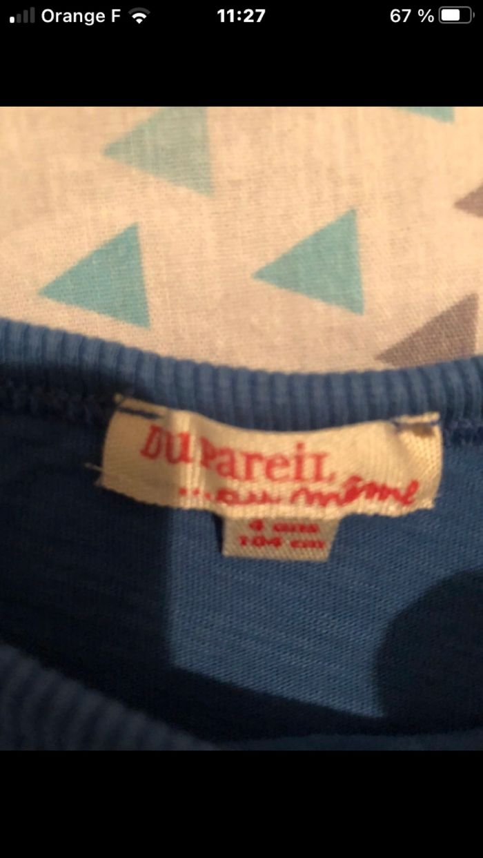 T-shirt 4 ans - photo numéro 3