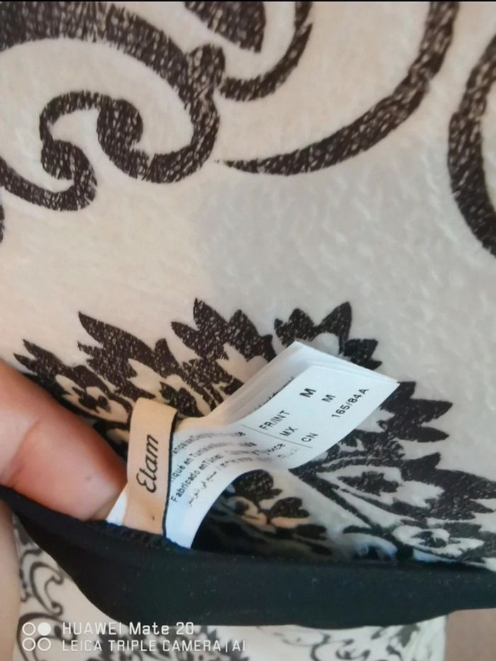 💕joli Haut de Maillot de Bain Noir Etam Futurista - Papillons Scintillants femme TM /38 💕 - photo numéro 7