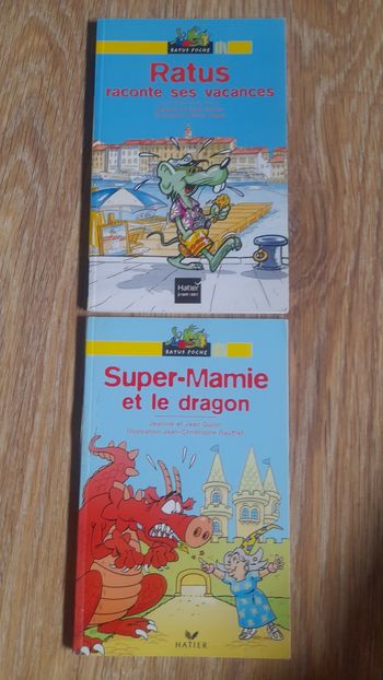 Lot de 2 livre Ratus