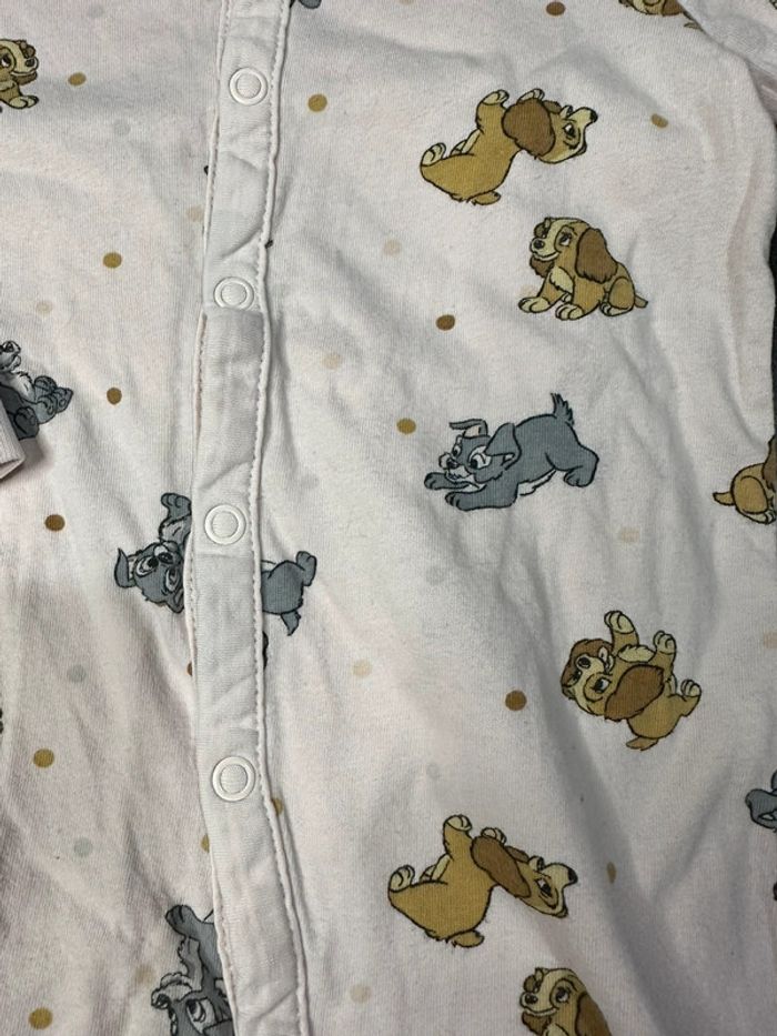 Lot de 2 pyjamas/grenouillères Disney La belle et le Clochard - photo numéro 2