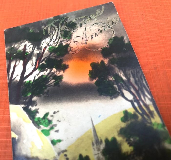 Mignonette Bonne Année Paysage Editeur MC Paris 100 - photo numéro 5