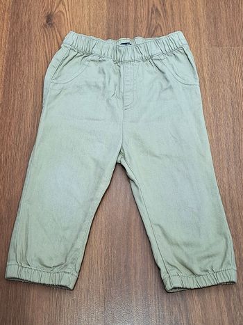 Pantalon jean enfant Kiabi brun clair / crème / grège – Taille 24 mois