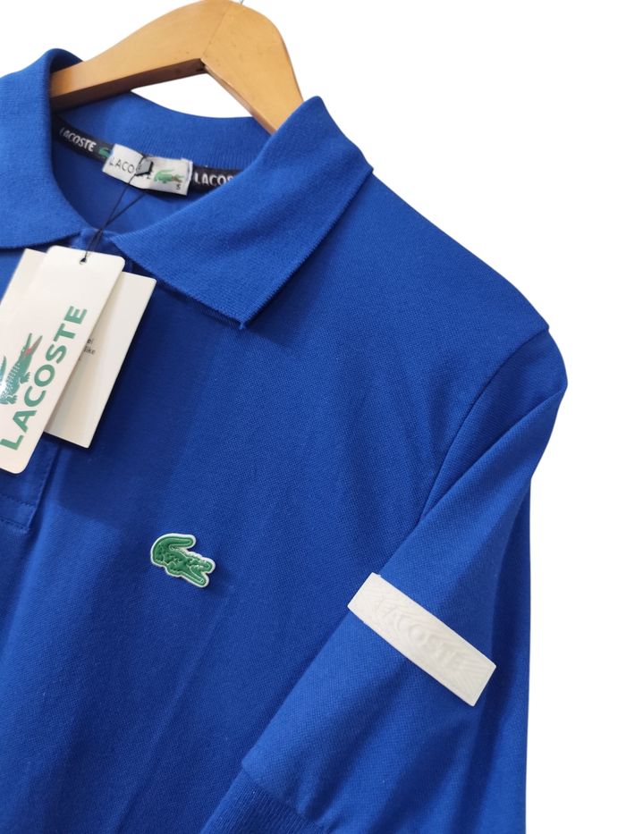 Polo Lacoste Bleu roi ✅ - photo numéro 4