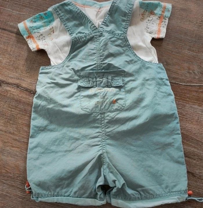 Combishort bébé été 12 mois - photo numéro 2