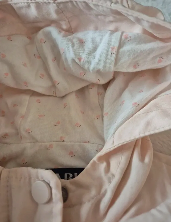 Manteau léger kiabi 12 mois rose - photo numéro 3