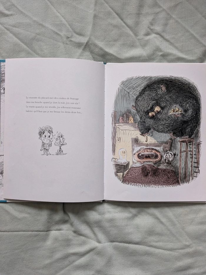 Livre le monstre du placard existe - photo numéro 3