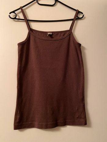 Débardeur marron Spot Taille 38/40