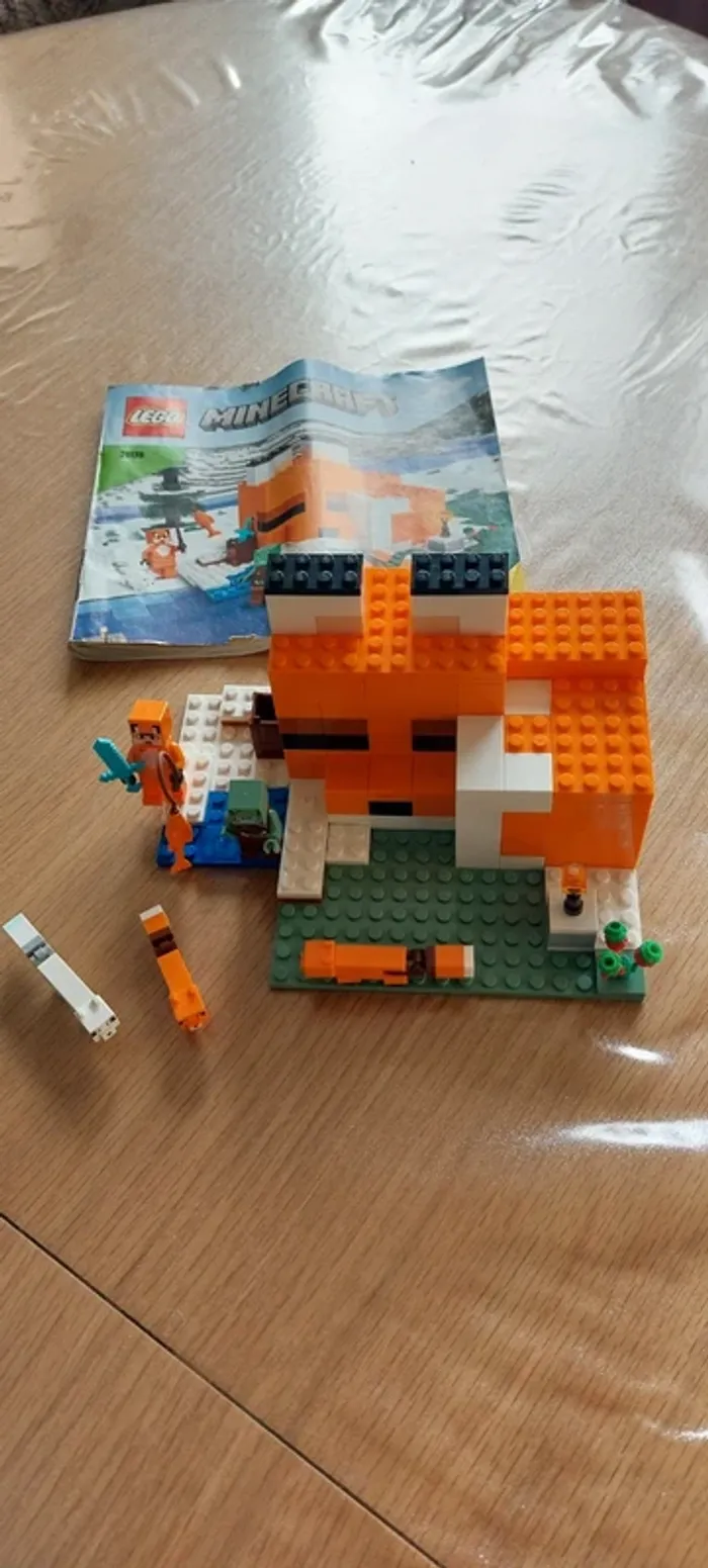 Lego Minecraft le refuge de renard