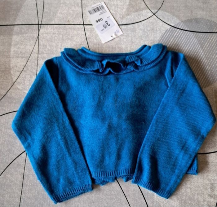 Ensemble NEUF pour fille robe 1 an et gilet 18 mois - photo numéro 5