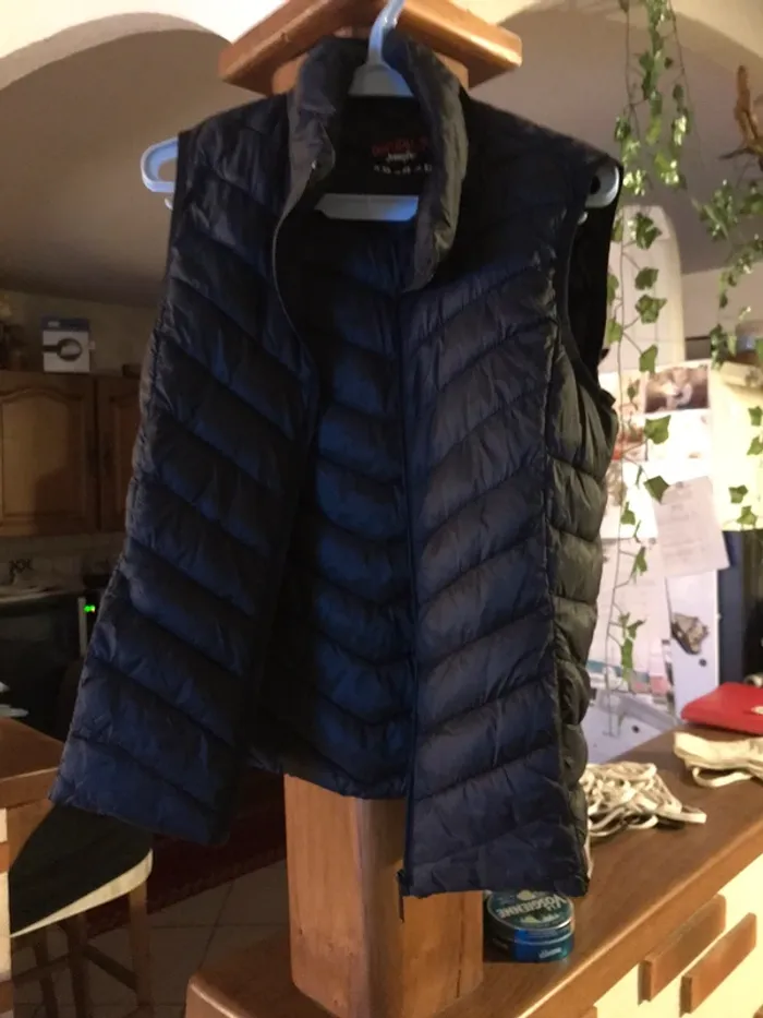 blouson sans manche fille