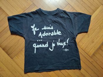 tee-shirt humoristique 9/18 mois