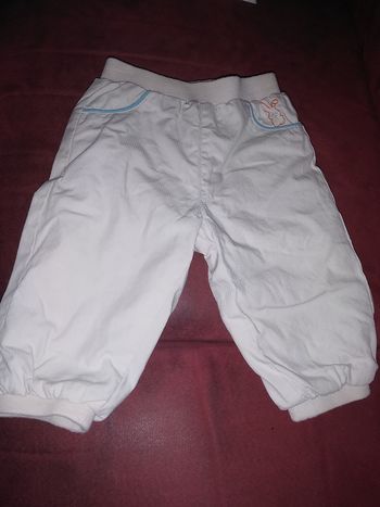 Pantalon obaibi taille 6 mois