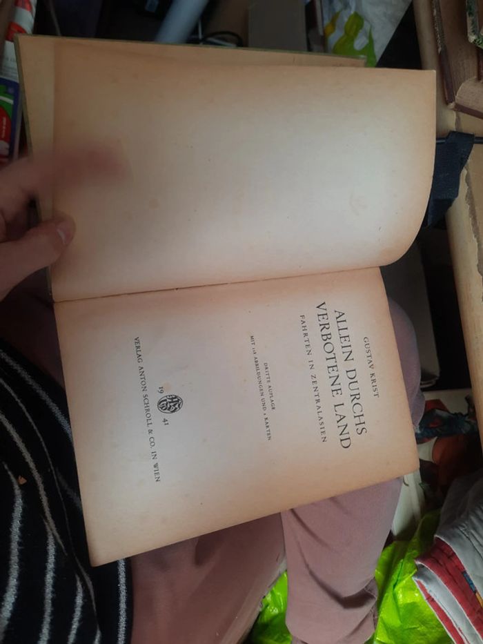 Livre en allemand allemand duchs verbotene land p h - photo numéro 8