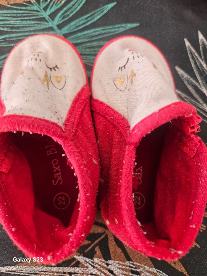Chaussons bébé fille - photo numéro 2