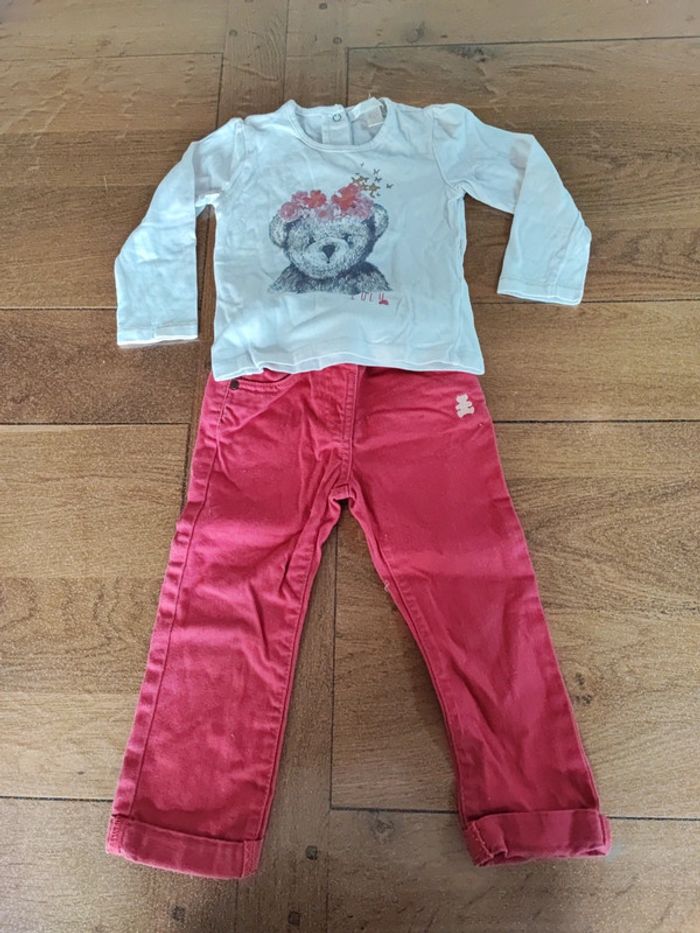 Ensemble fille 2 ans
