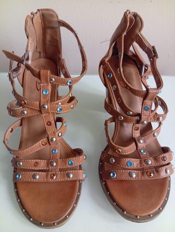 chaussures sandales à talon my B