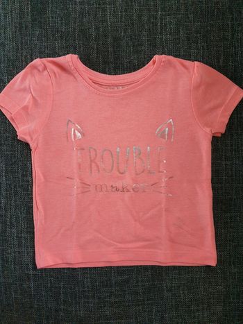 Tee-shirt manches courtes 12 mois