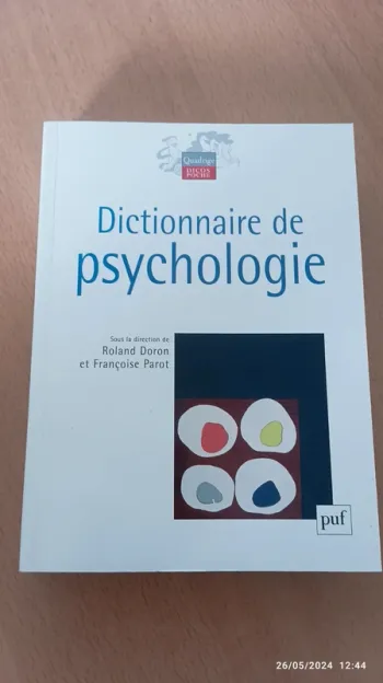 Dictionnaire de psychologie