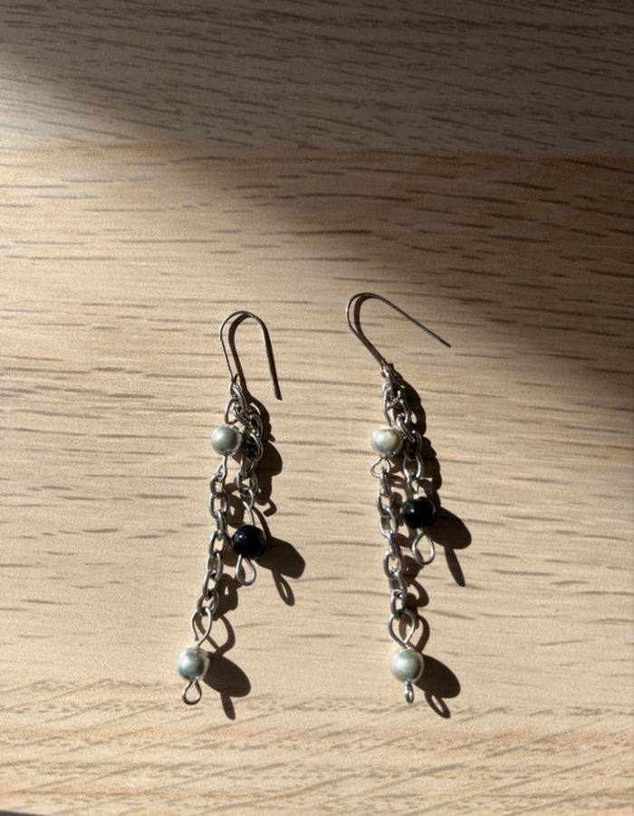 Boucles d'oreilles pendantes - photo numéro 2
