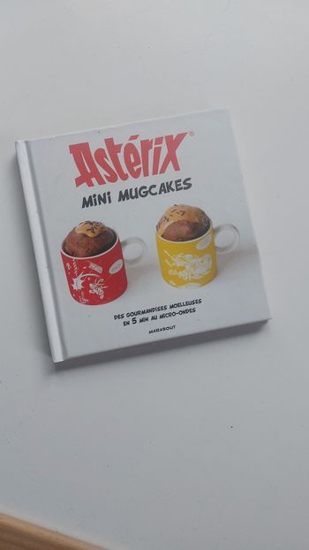 Livre de recette mini mugcakes Astérix
