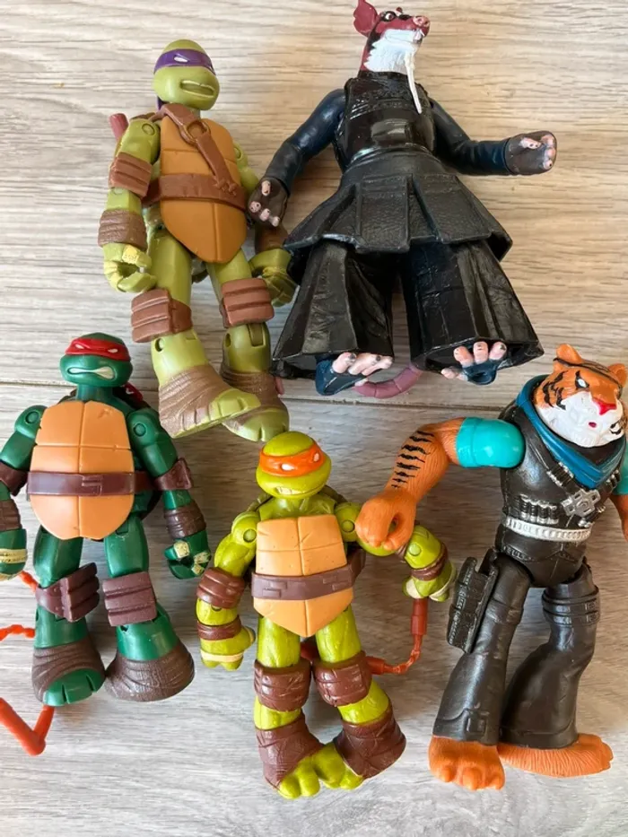 Tortue ninja lot figurines