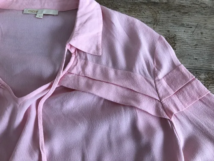 Blouse rose Maje - photo numéro 13