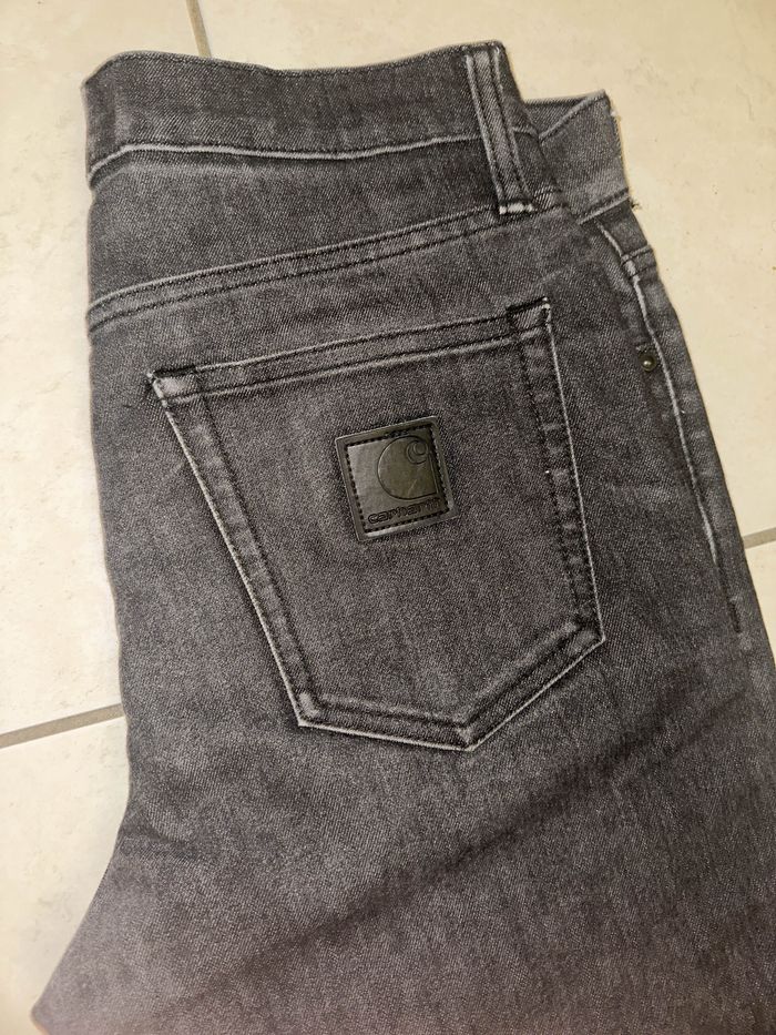 Jean Carhartt Noir Taille 31*34 - photo numéro 2