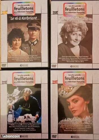 Lot de 2 séries télévisées Les plus grands feuilletons de la télévision française