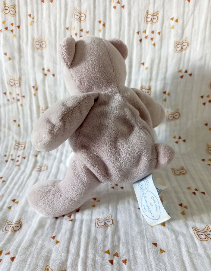 Doudou et compagnie ours mouchoir - photo numéro 2