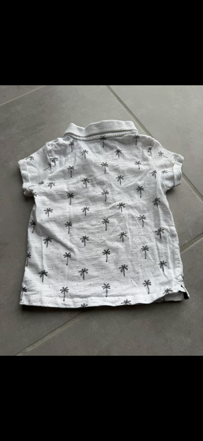 Polo manches courtes Palmier 18 mois - photo numéro 9