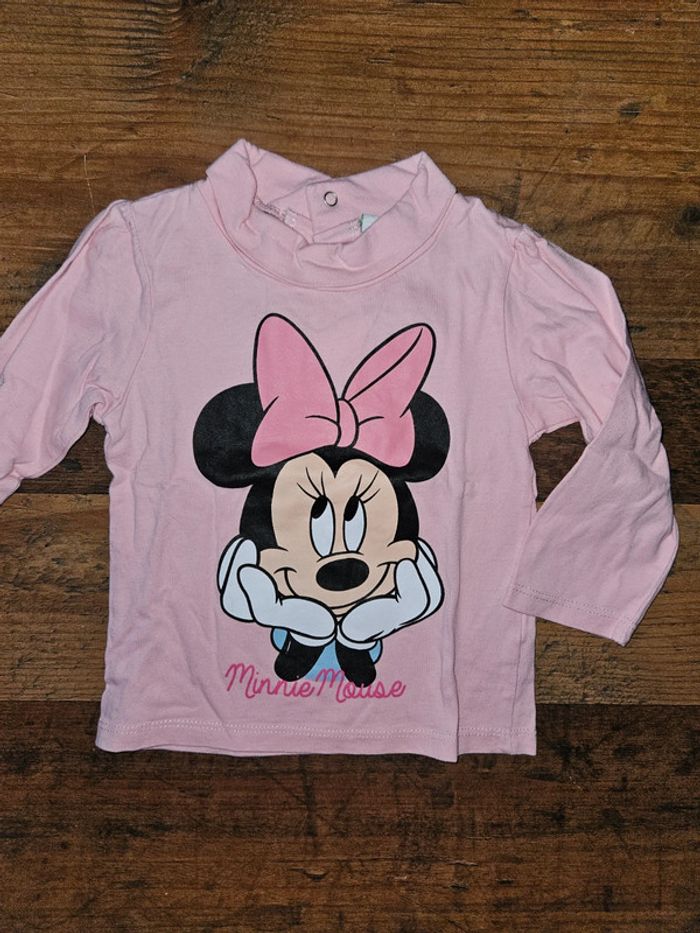 Sous pull Minnie 12 mois bébé fille