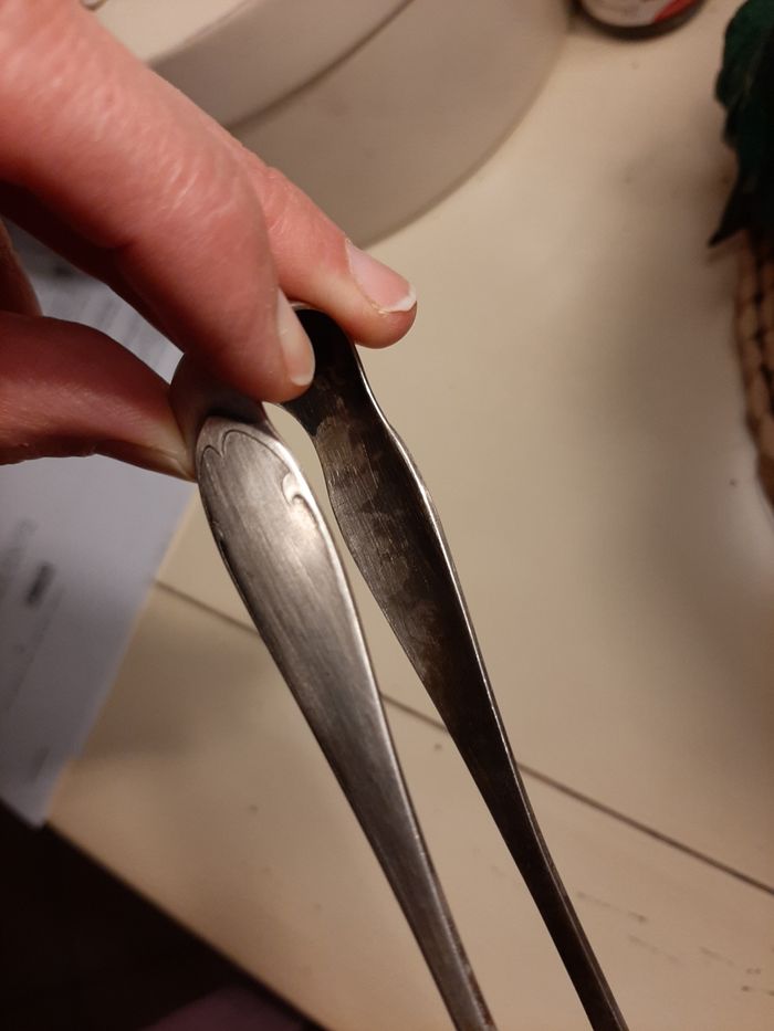 Pince à  sucre ancienne - photo numéro 5