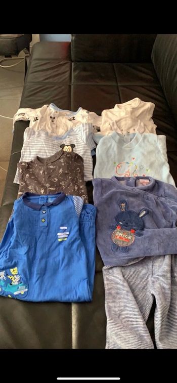 Lot de 7 pyjamas-6 mois