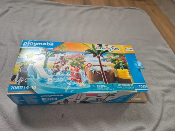 Playmobil famille fun 70611 piscine