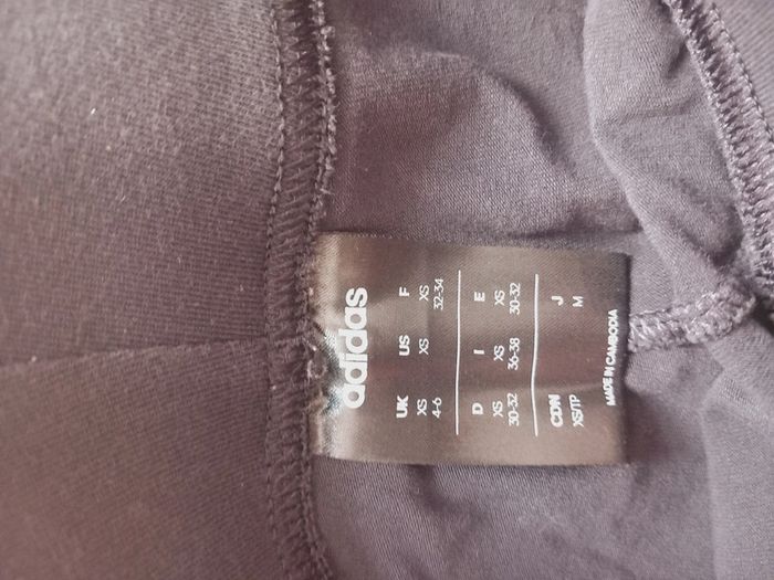 Legging noir Adidas – Taille XS (32/34) - photo numéro 2