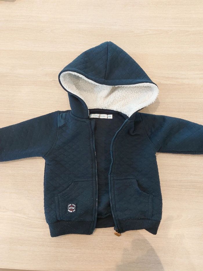 Veste bleue marine / Gémo / 6 mois - photo numéro 2