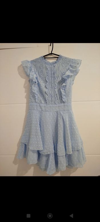 Combi short bleu taille M