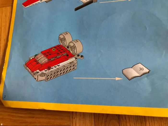 LEGO 7292 - bateau à turbines - photo numéro 4