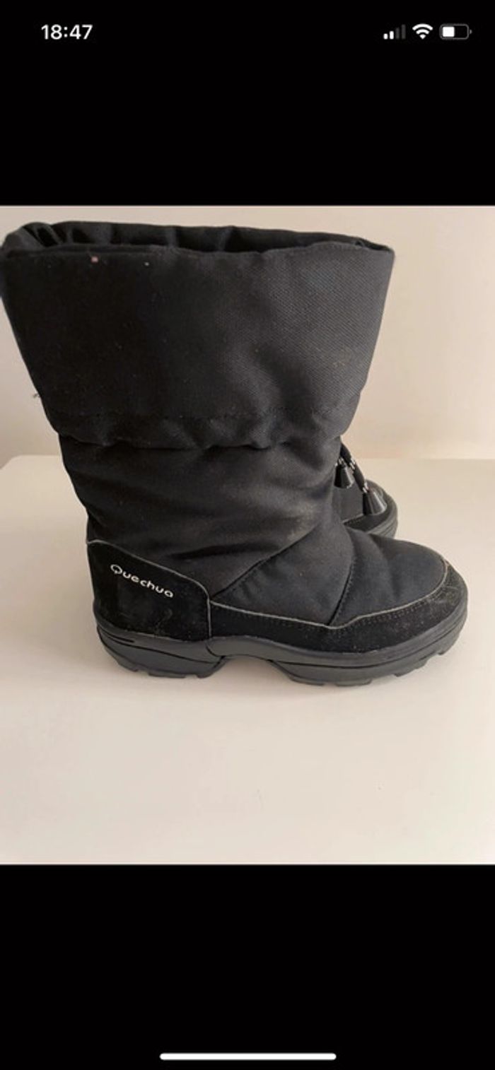 Botte noir enfant ski - photo numéro 4